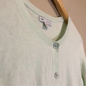 Gap Cardigan 3 for 15 SALE CLEARANCE Lightweight Mint Green Medium